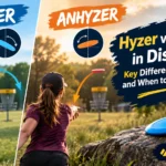 Hyzer vs analyzer disc golf throw explained